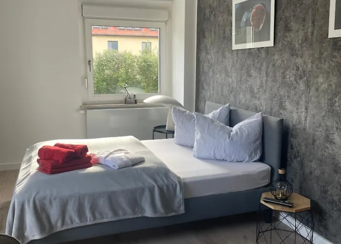 Body Kult Loft - Modernes Mit 2 Separaten Schlafzimmern - Kostenlose Parkplaetze Direkt An Der Zwickau
